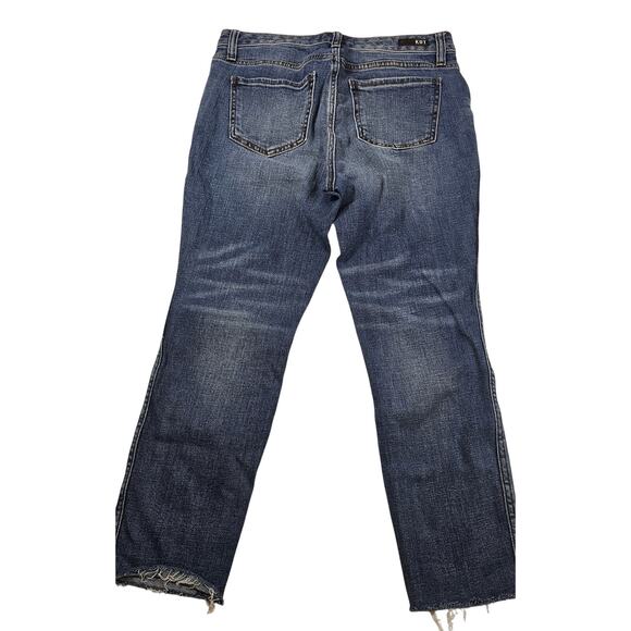 Catherine fab ab boyfriend CUT OFF 4 (4p) jeans high rise capri kut from kloth - Picture 2 of 7